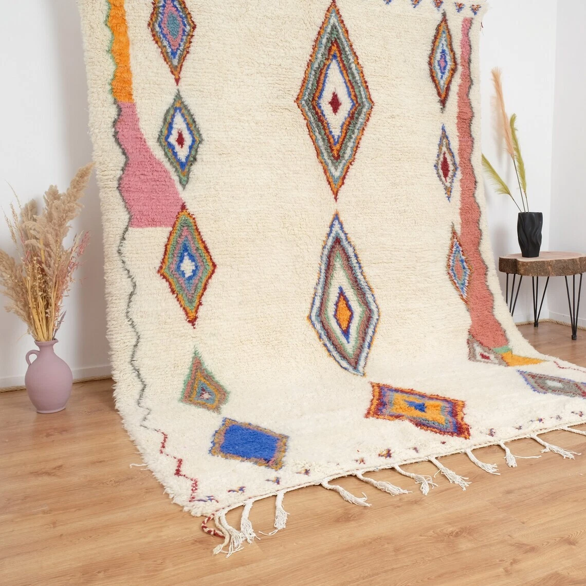 Casablanca Diamond Knotted Rug