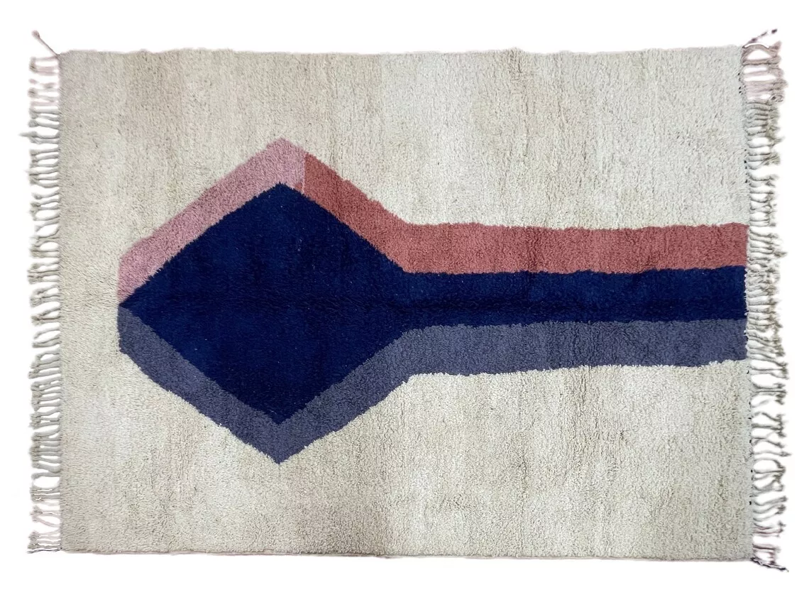Blooming Medina Hand Knotted Rug