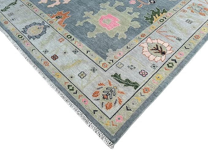 Crimson Glory Oushak Rug