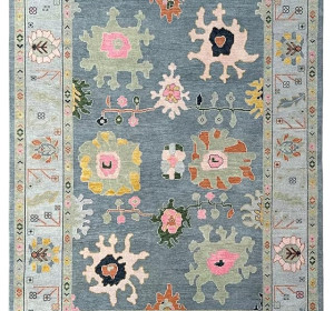 Crimson Glory Oushak Rug