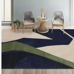 Geometric Hand Tufted Rug