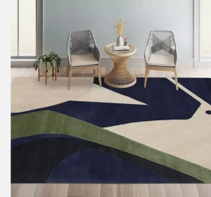 Geometric Hand Tufted Rug