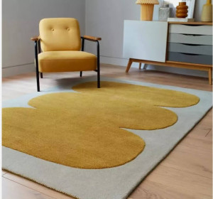 Ivory Cloud Hand Tufted Carpet