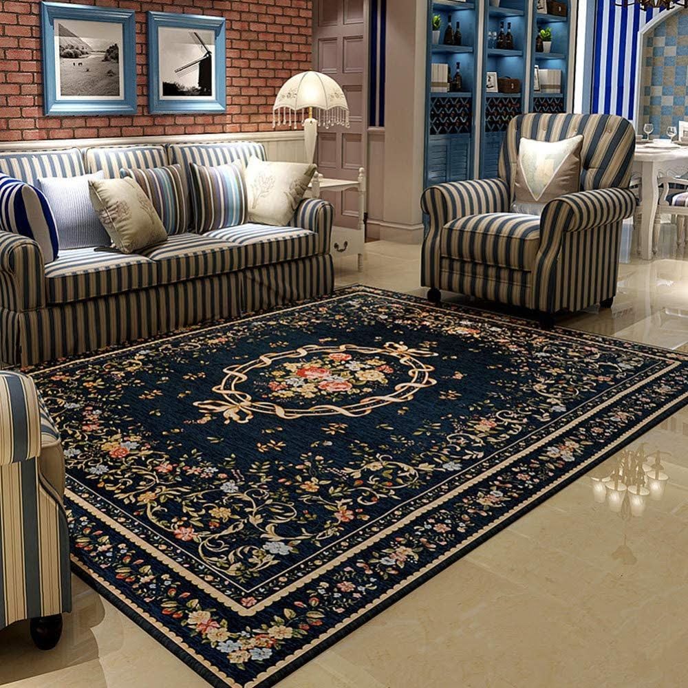 Night Terrain Machine Knot Rug