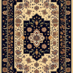 Plush Geo Machine Knot Rug