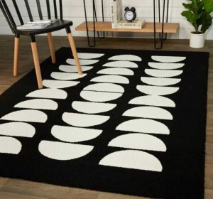 Elegant Floral Hand Tufted Wool Rug