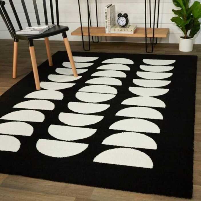 Elegant Floral Hand Tufted Wool Rug