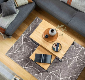 Urban Grid Hand Tufted Rug