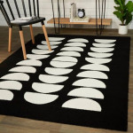 Midnight Indigo Tufted Rug