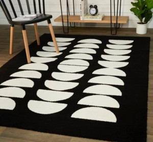 Midnight Indigo Tufted Rug