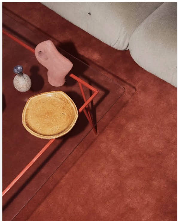Golden Edge Hand Loom Rug