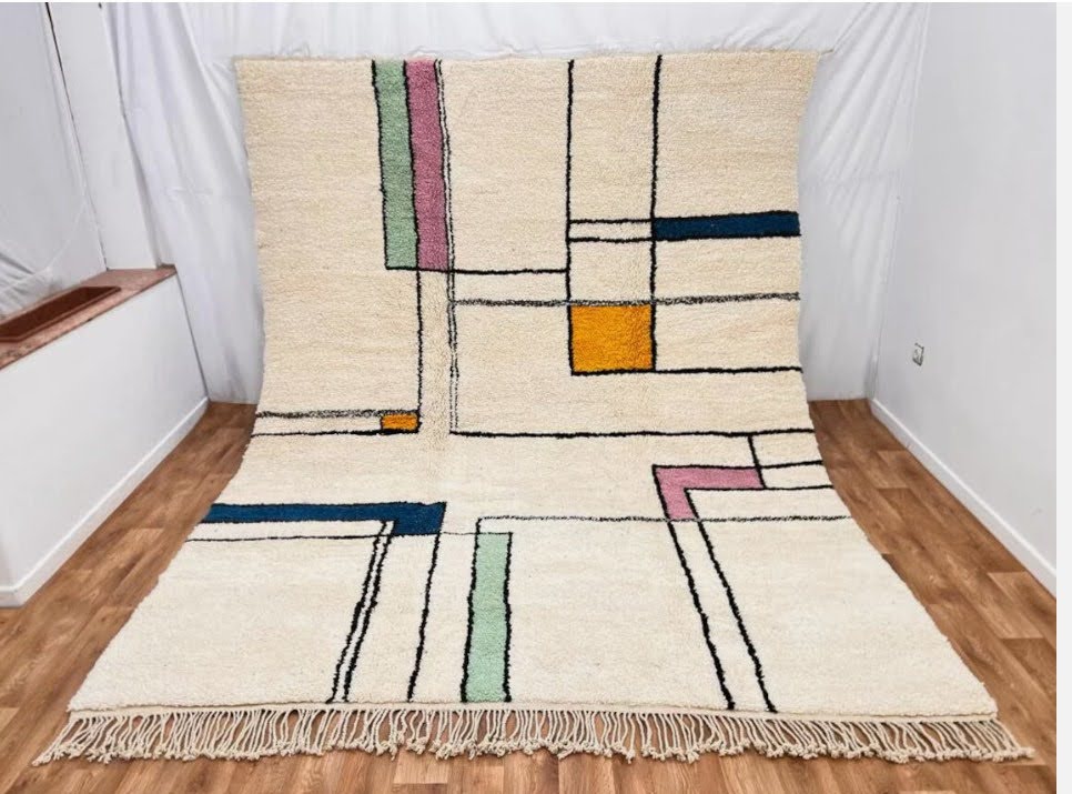 Ait Benhaddou Tribal Wool Rug