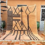 Taza Tribal Hand Knotted Moroccan Rug