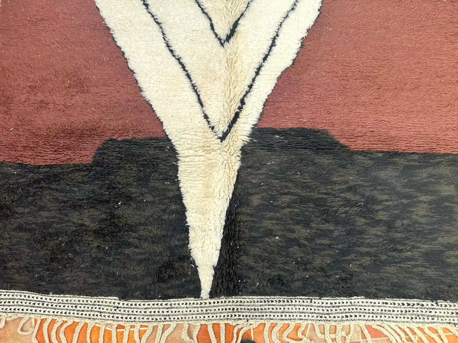 Marrakech Sunset Hand Knotted Moroccan Rug