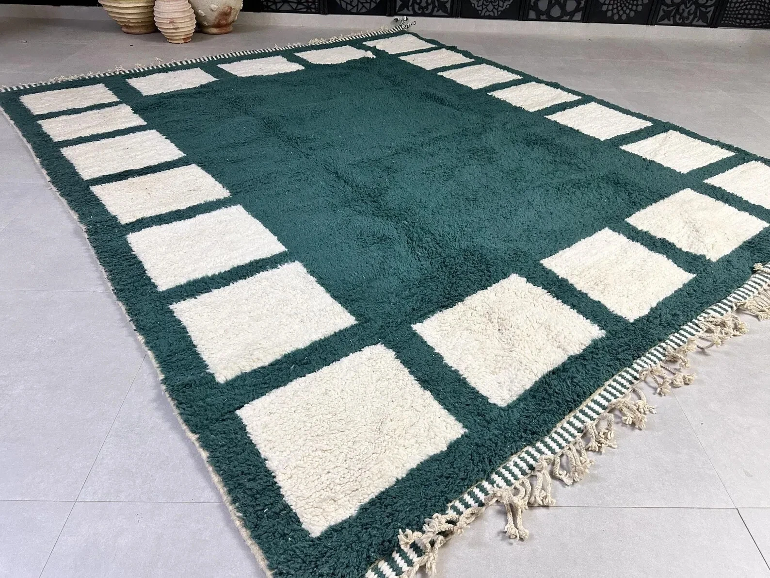 Atlas Nomad Moroccan Hand Knotted Rug
