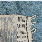Fez Blue Medallion Hand Knotted Rug