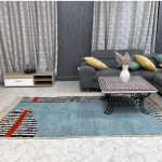 Fez Blue Medallion Hand Knotted Rug