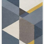Ocean Mist Blue Hand Tufted Rug