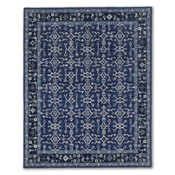 Genesis Peacock blue hand tufted Rugs