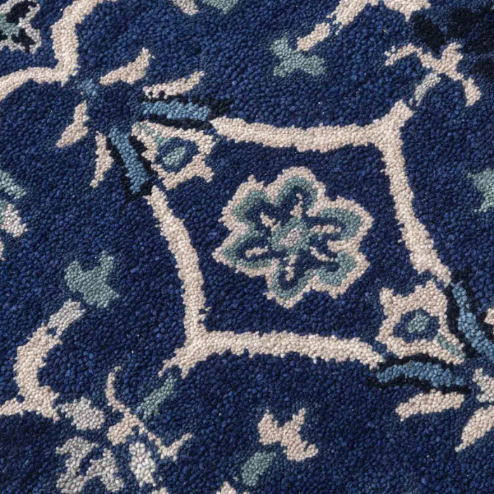 Genesis Peacock blue hand tufted Rugs