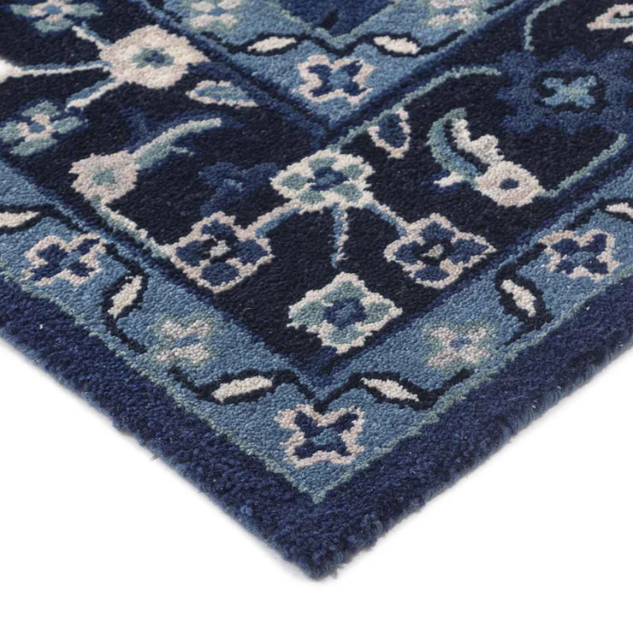 Genesis Peacock blue hand tufted Rugs