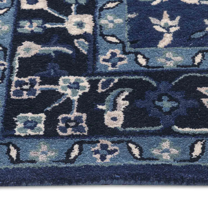 Genesis Peacock blue hand tufted Rugs