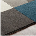 Ocean Mist Blue Hand Tufted Rug