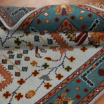 Diamond Crest Oushak Hand Knotted Rug