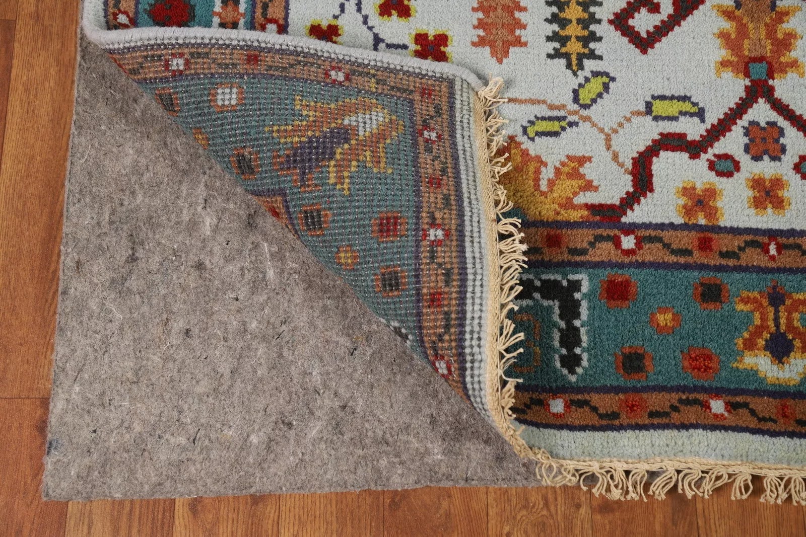 Diamond Crest Oushak Hand Knotted Rug