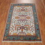 Diamond Crest Oushak Hand Knotted Rug