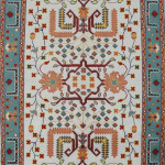 Diamond Crest Oushak Hand Knotted Rug