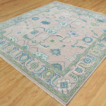 Frosted Elegance Oushak Rug