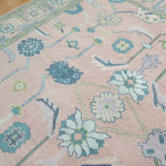 Frosted Elegance Oushak Rug