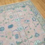 Frosted Elegance Oushak Rug