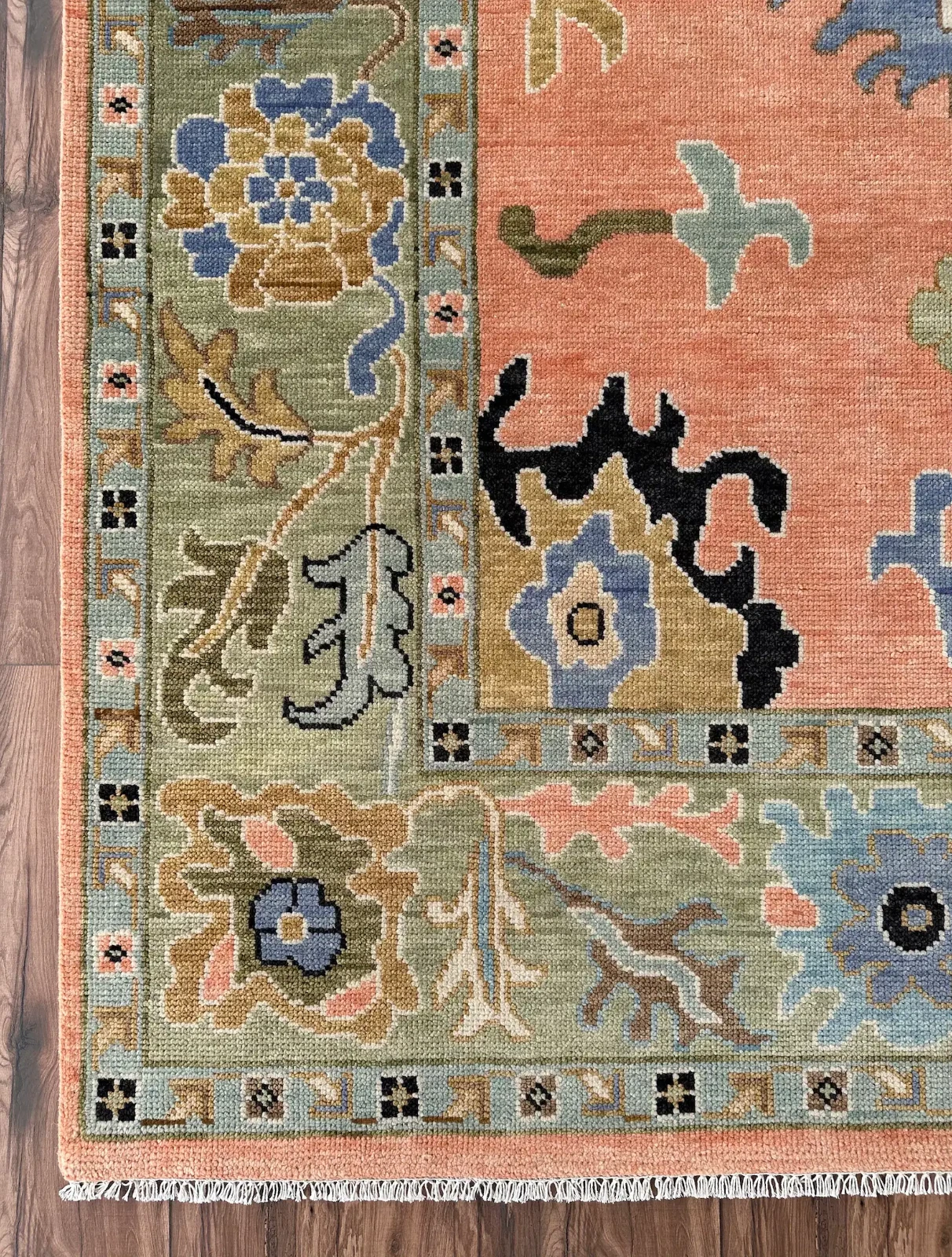 Anatolia Charm Oushak Hand Knotted Rug