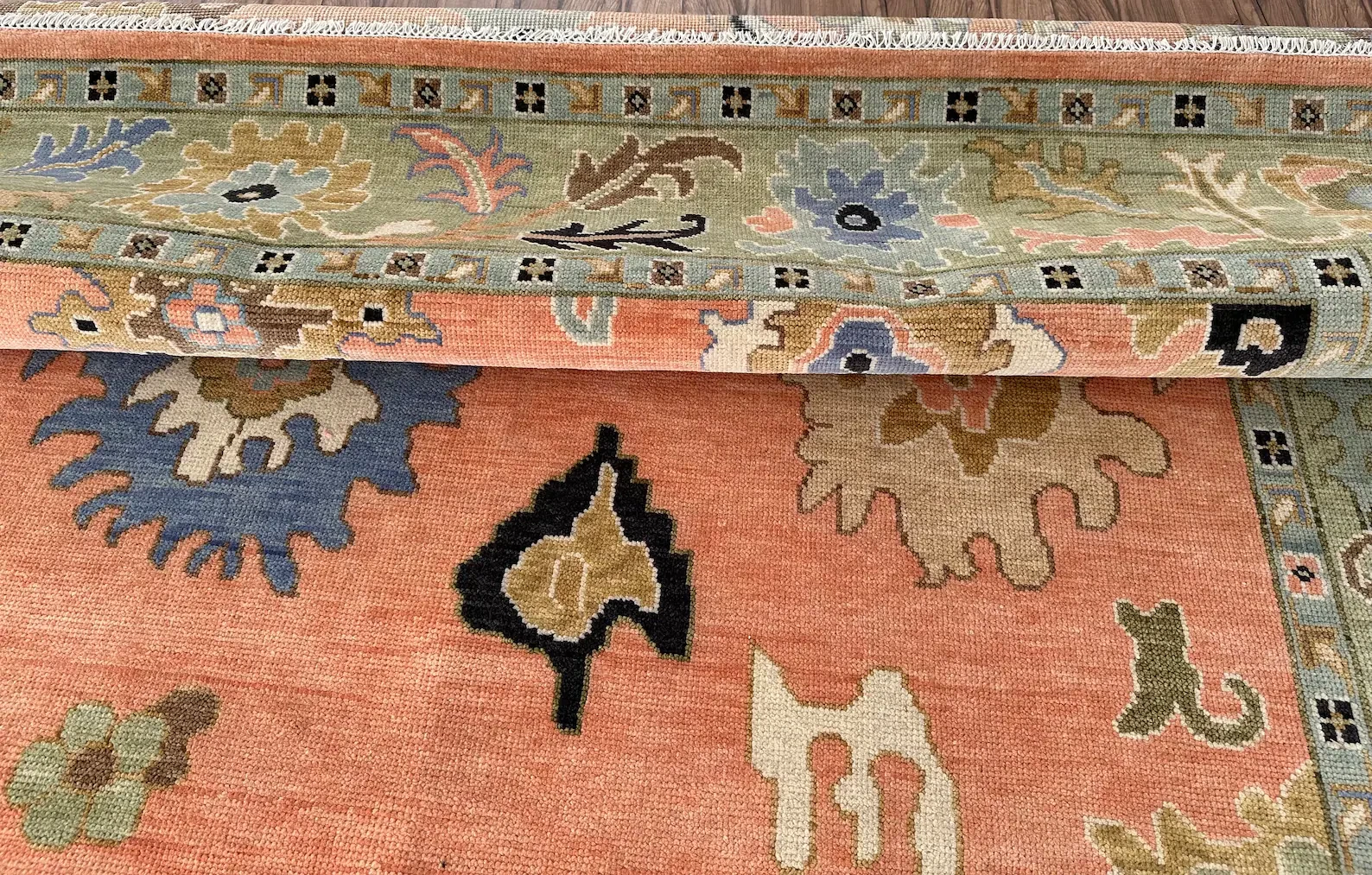 Anatolia Charm Oushak Hand Knotted Rug