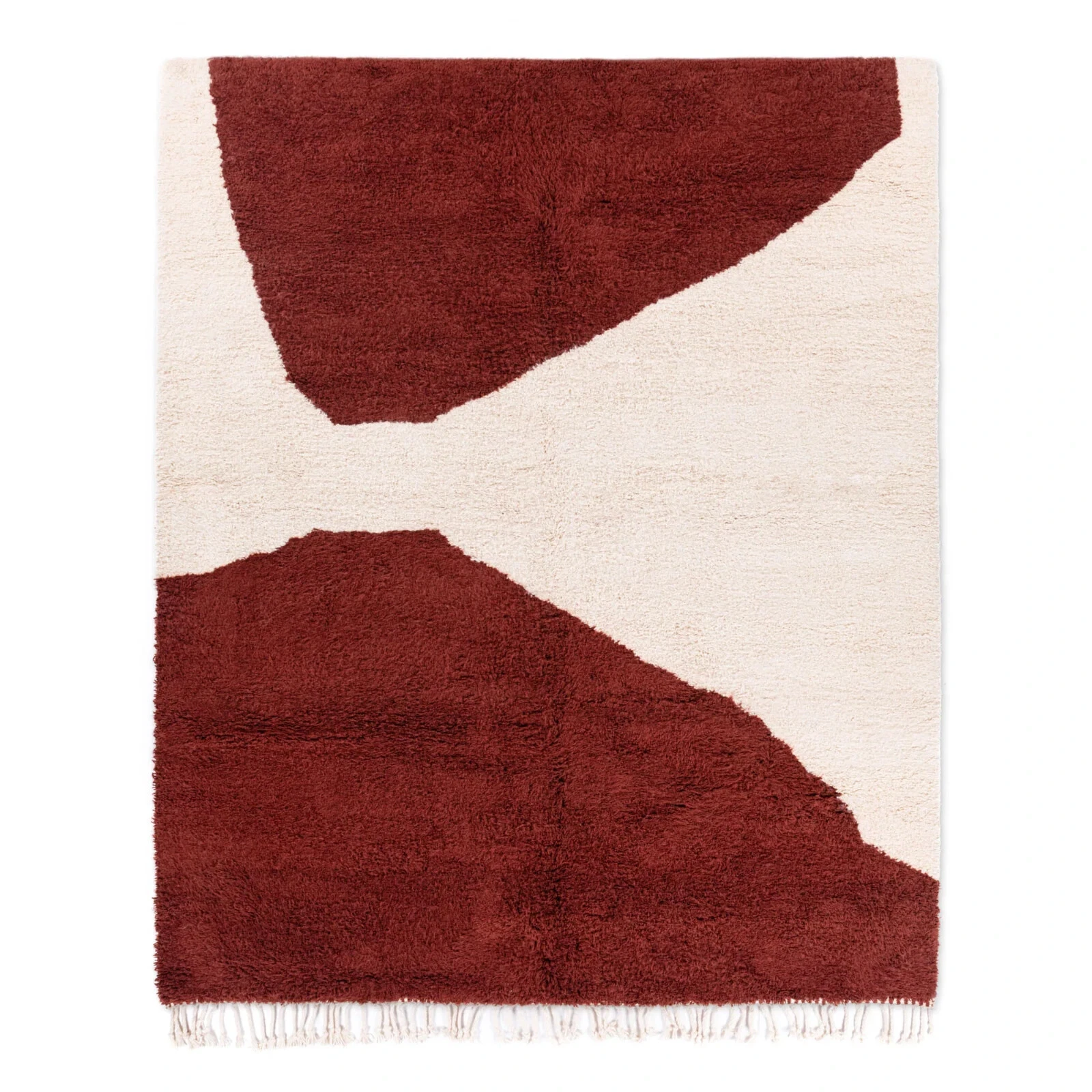 Mirror Sands Moroccan Knotted Rug
